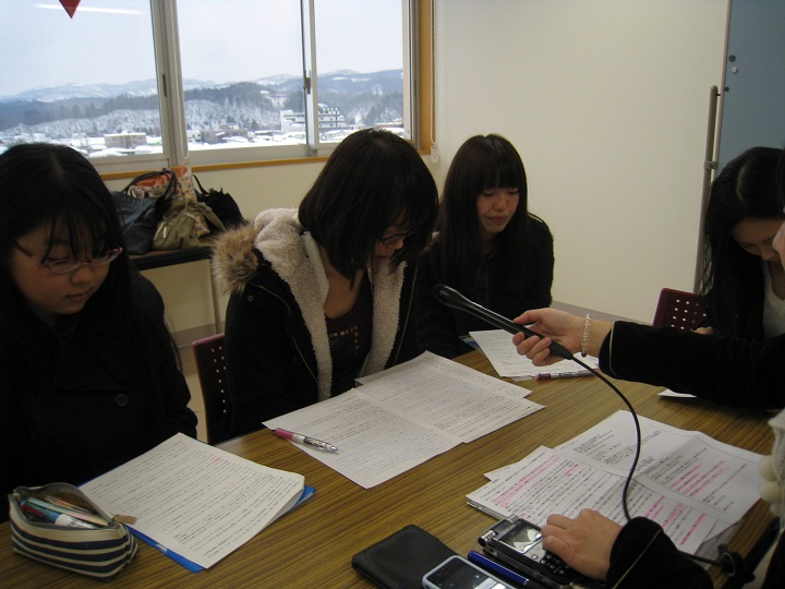 健康でイキイキとした生活を送るために 秋田県立衛生看護学院保健課の学生さんにインタビュー 横手かまくらエフエムスタッフブログ